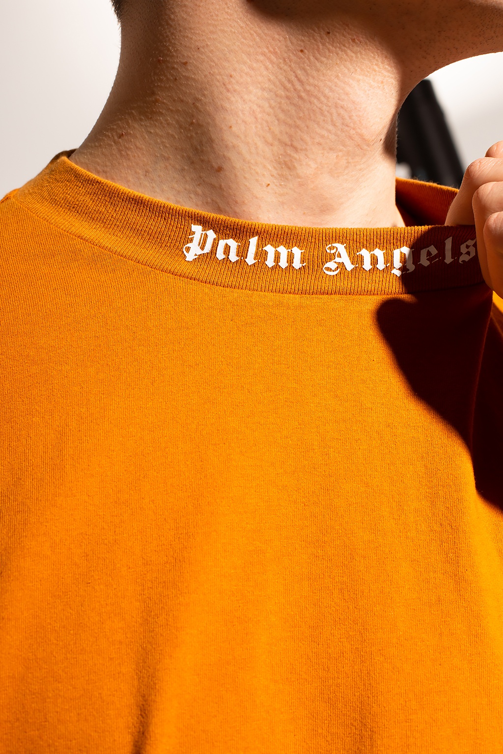 Palm angels orange sunset tee selling size M